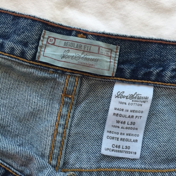 Levi Strauss Signature Jeans 46 x 30 - Picture 6 of 7